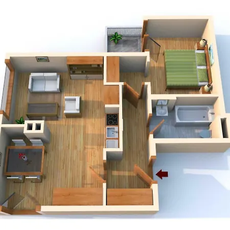 Apartment Albatros *
